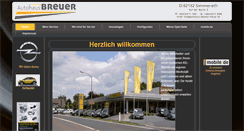 Desktop Screenshot of opel-breuer.com